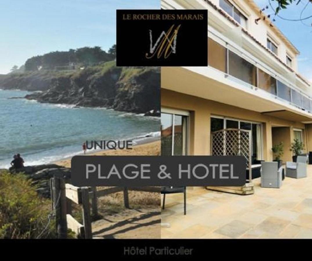 Hotel Particulier Le Rocher Des Marais "Proximite Plage & Vue Mer Pour Certains Hebergements" Pornic Kültér fotó
